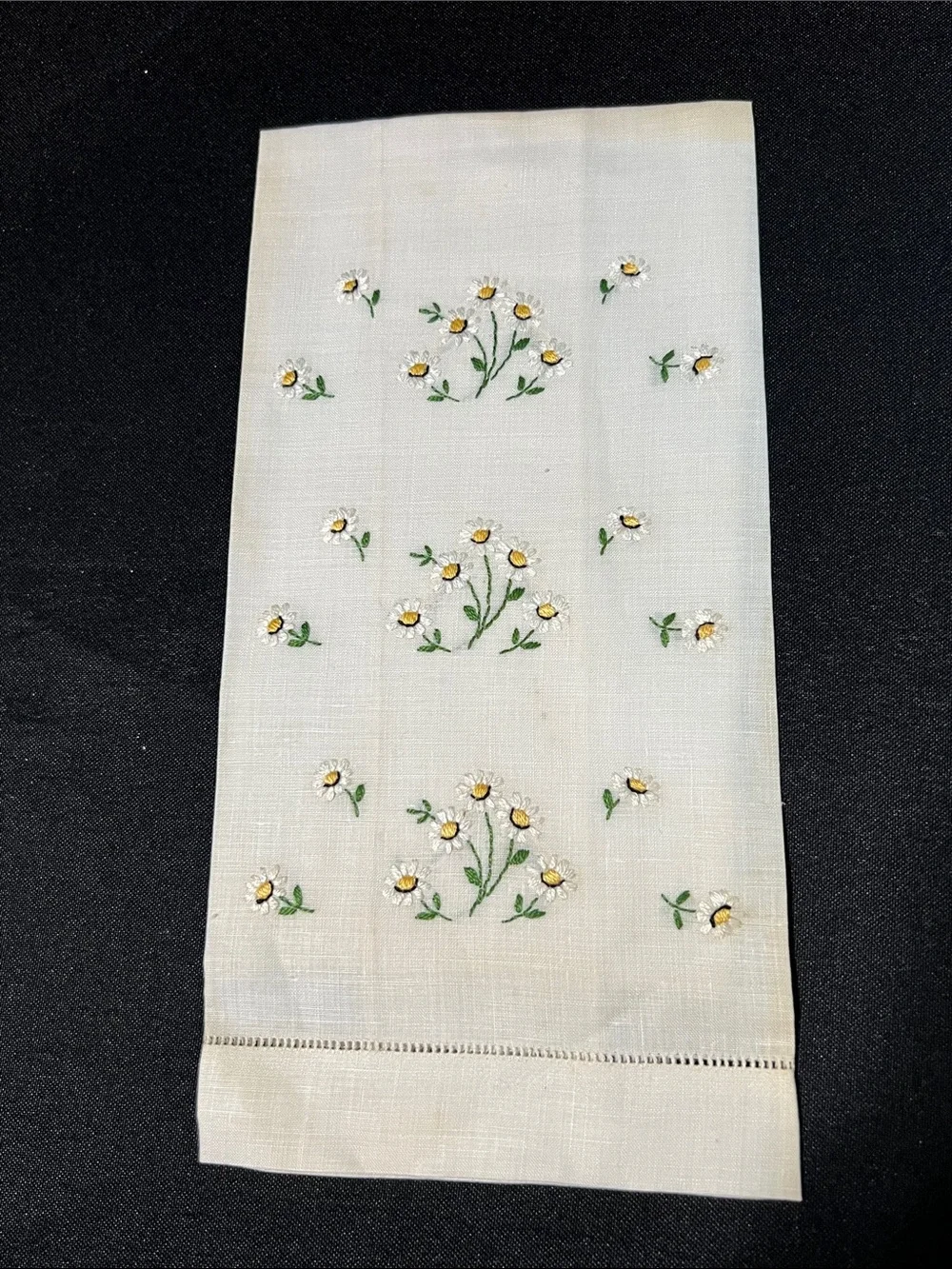 Vintage Linen Tea Towels made in Ireland